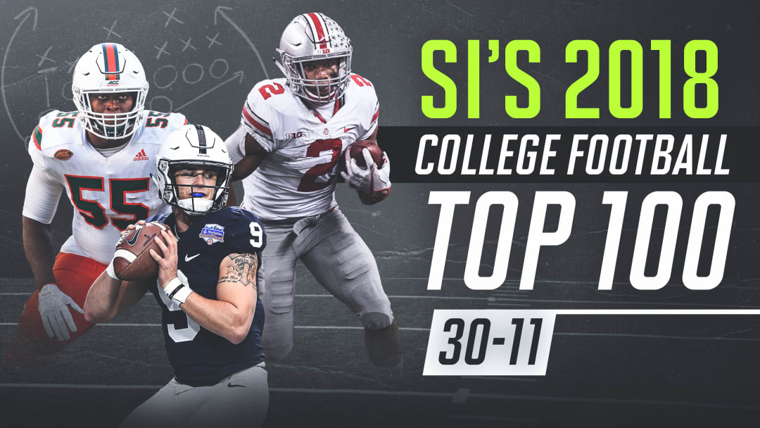 Top 100 College Football Players of 2018: Nos. 30-11