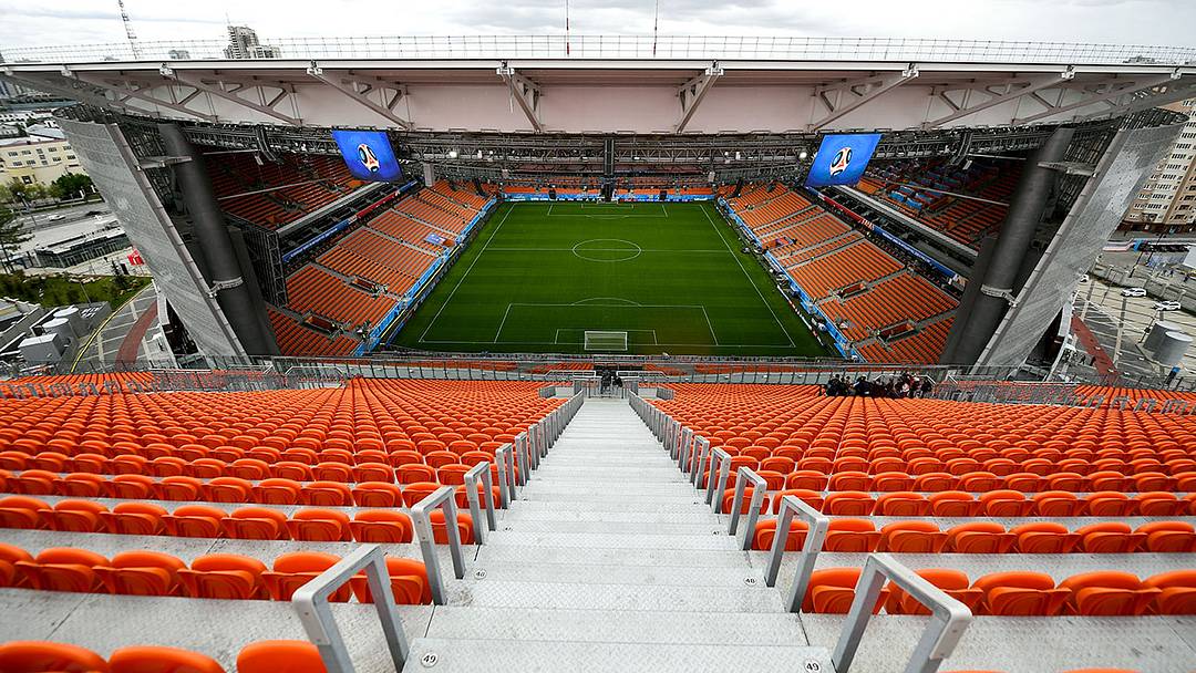 Why Russia's Ekaterinburg Arena Has Seating Outside the World Cup Stadium