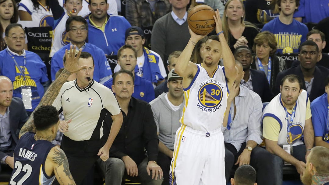 Watch: Stephen Curry’s best three-pointers this season