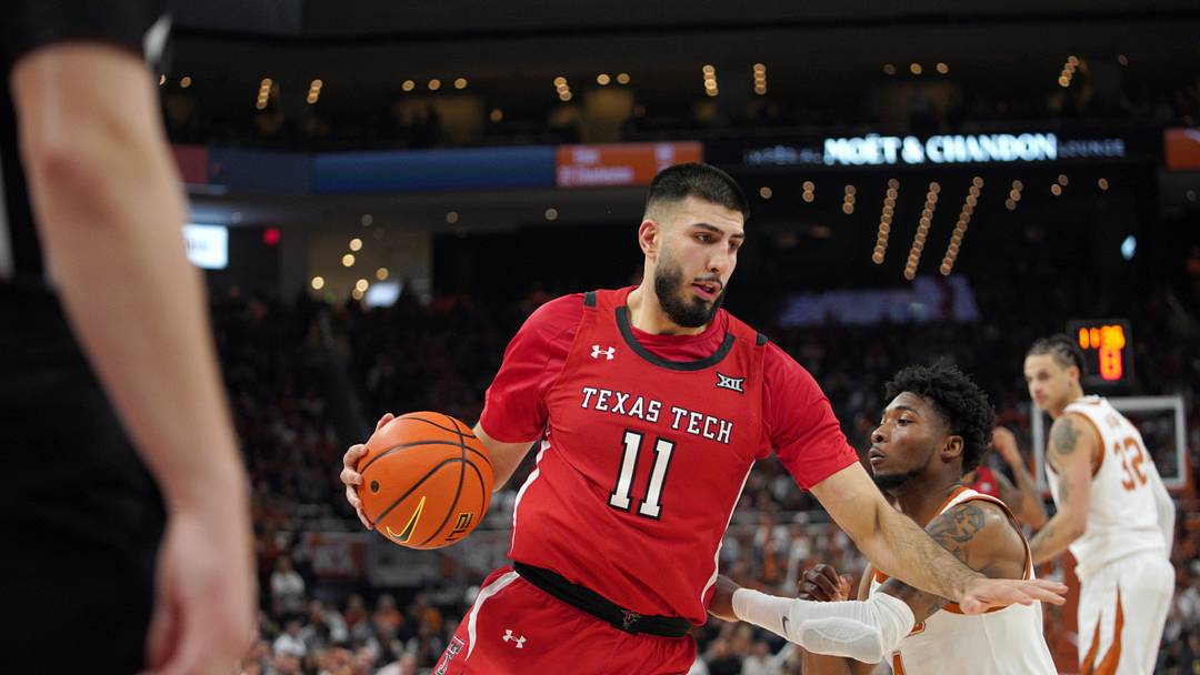 Red Raiders Suffer 81-74 Baylor Loss, Drop to 0-6 in Big 12 Play: Live Game Log