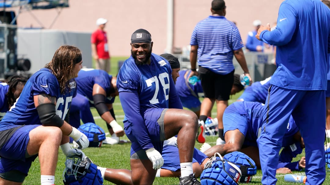 Andrew Thomas on Why He Pushes Through Injuries in Lost Season Andrew Thomas on Why He Pushes Through Injuries in Lost Season