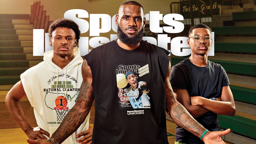 LeBron James Wants to Play With His Sons, Bronny and Bryce. Got a Problem With That?