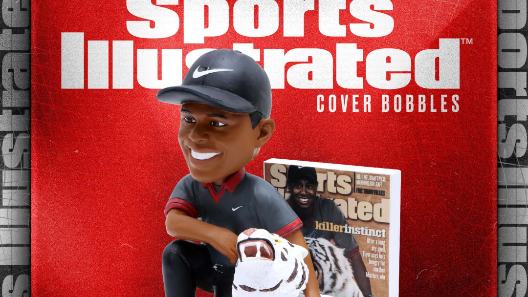 Tiger Woods Sports Illustrated Cover Bobblehead, Pre-Order Yours Now