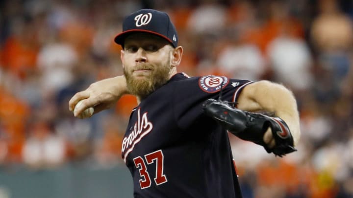 Nationals' Stephen Strasburg Named 2019 World Series MVP