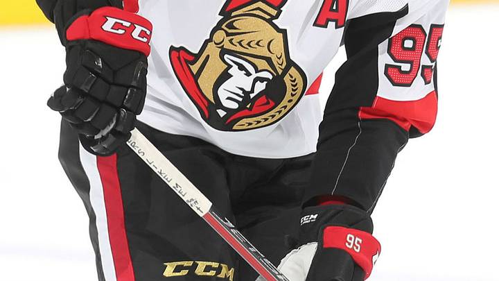 Personalized Stick at Center of Matt Duchene's Career Year in Ottawa