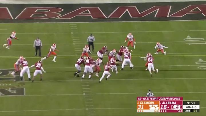 Four Dumb Things About Alabama Failed Fake Field Goal