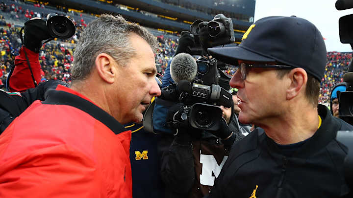 Jim Harbaugh: Urban Meyer Had Winning Record, But 'Controversy Follows'