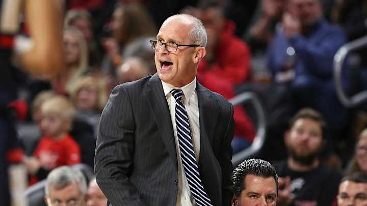 Head Coaches Dan Hurley, Frank Haith Ejected at Same Time in Tulsa's Win Over UConn