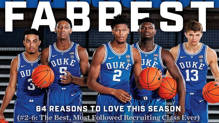 SI's 2018-19 College Basketball Preview Special Bonus Digital Cover Features Duke Freshmen