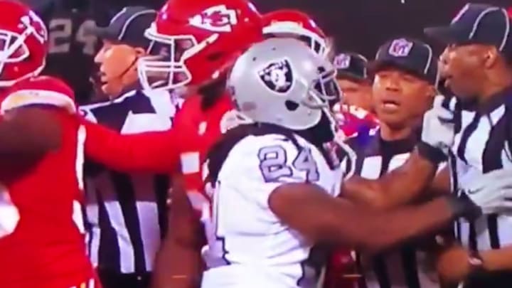 Watch: Marshawn Lynch Gets Ejected After Pushing Official