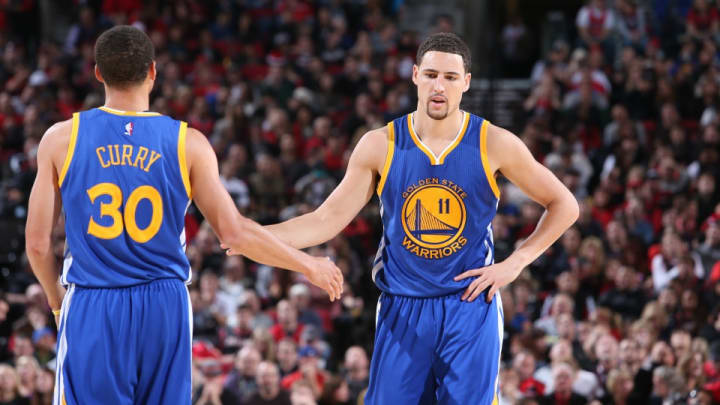 Report: Warriors' Curry, Thompson lead NBA's Three-Point Shootout field
