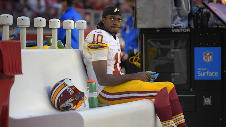 Redskins' Jay Gruden: 'Intent' is for QB Robert Griffin III to start vs. Colts Redskins' Jay Gruden: 'Intent' is for QB Robert Griffin III to start vs. Colts