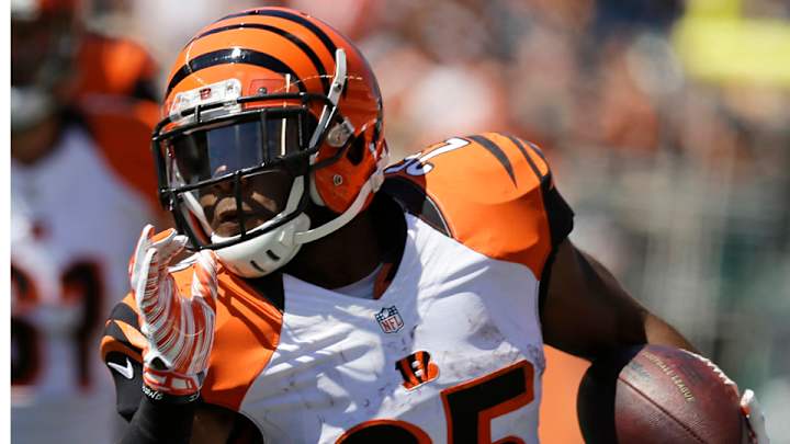 Bengals RB Giovani Bernard (hip, shoulder) out vs. Jaguars Bengals RB Giovani Bernard (hip, shoulder) out vs. Jaguars