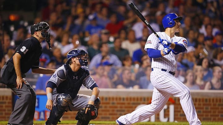 Cubs' Anthony Rizzo promises home run, delivers two for cancer patient