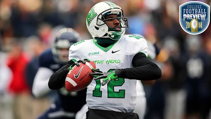 Top 25 college football team preview: No. 25 Marshall Thundering Herd Top 25 college football team preview: No. 25 Marshall Thundering Herd