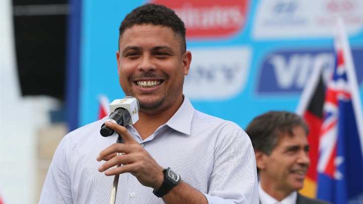 Former Brazil star Ronaldo posts box jump fail video