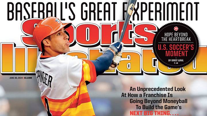 Astros rookie George Springer on this week’s SI cover