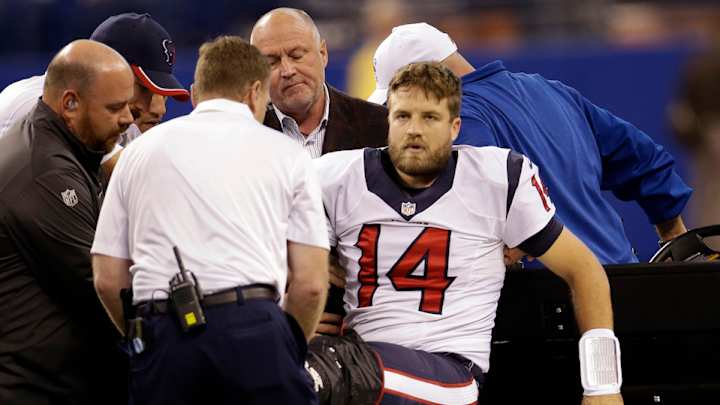Report: Texans' Ryan Fitzpatrick out for season with fractured leg