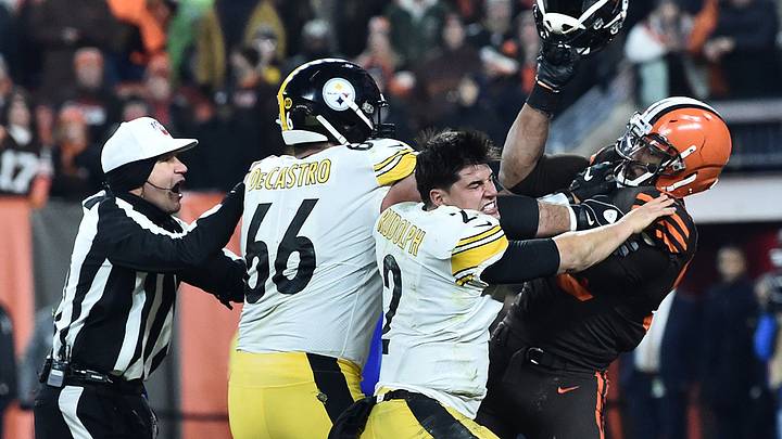 Ugly Myles Garrett Incident Reminds us of the Violence Football can Never Snuff out Ugly Myles Garrett Incident Reminds us of the Violence Football can Never Snuff out