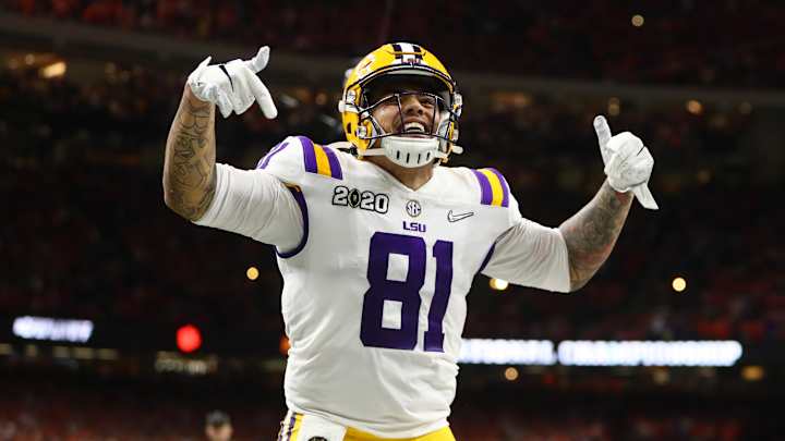 Thaddeus Moss Shines for LSU With Two Touchdowns in National Championship