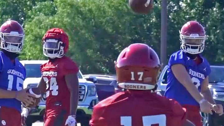 Sooners' First Football Practice is 'a Long Time Coming'