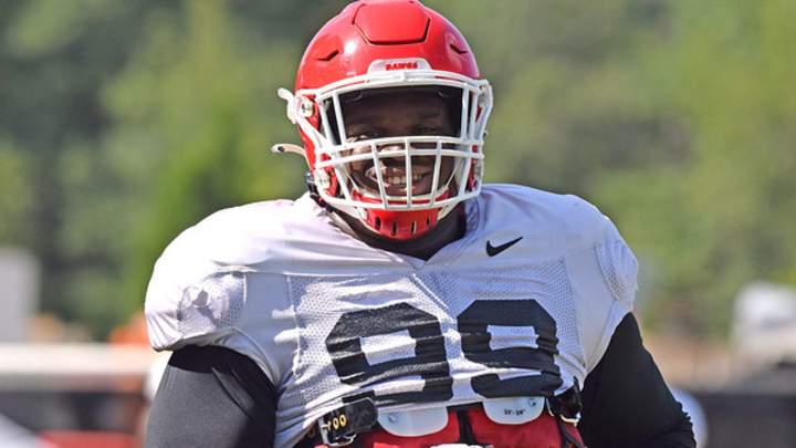 Jordan Davis Goes In the First Round of Latest 2021 NFL Mock Draft Jordan Davis Goes In the First Round of Latest 2021 NFL Mock Draft