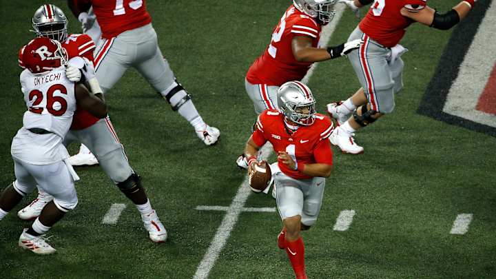 Justin Fields Named Big Ten Quarterback, Offensive Player of the Year