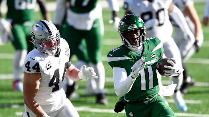 Report: Jets' Denzel Mims Tests Positive For COVID-19