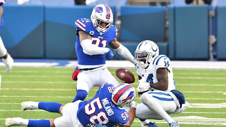 Officials Botch Call on Colts' Non-Fumble Late in Fourth Quarter Vs. Bills Officials Botch Call on Colts' Non-Fumble Late in Fourth Quarter Vs. Bills