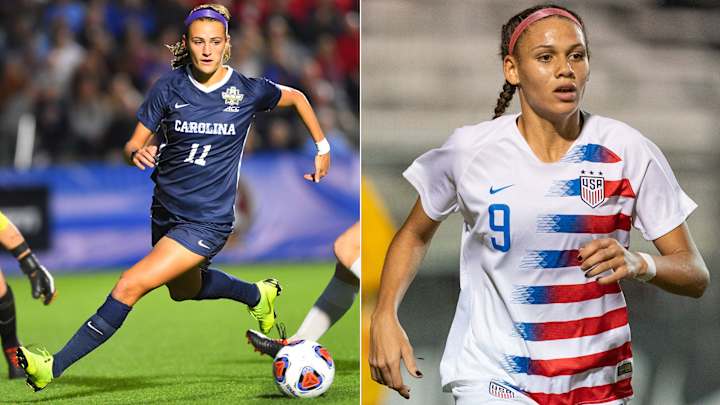 Emily Fox, Trinity Rodman Taken With First Picks in NWSL Draft Emily Fox, Trinity Rodman Taken With First Picks in NWSL Draft