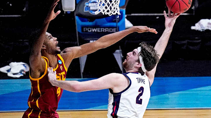 Tone-Setting Drew Timme Puts Gonzaga Two Wins From History