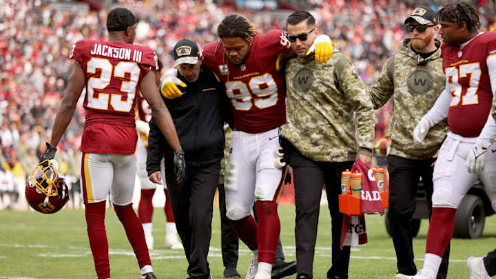 'Happy Where I Am’: Washington Commanders Star Chase Young Details ACL Rehab