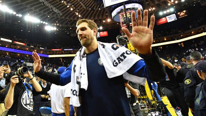 'One-Legged Memories': Warriors Center Reflects on Mavs Legend Nowitzki