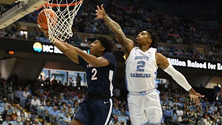 Cavaliers Overpowered by Bacot and the Tar Heels in Chapel Hill