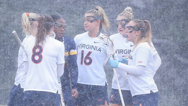No. 11 UVA Women's Lacrosse Uses Big Second Half to Rout Cal 18-5