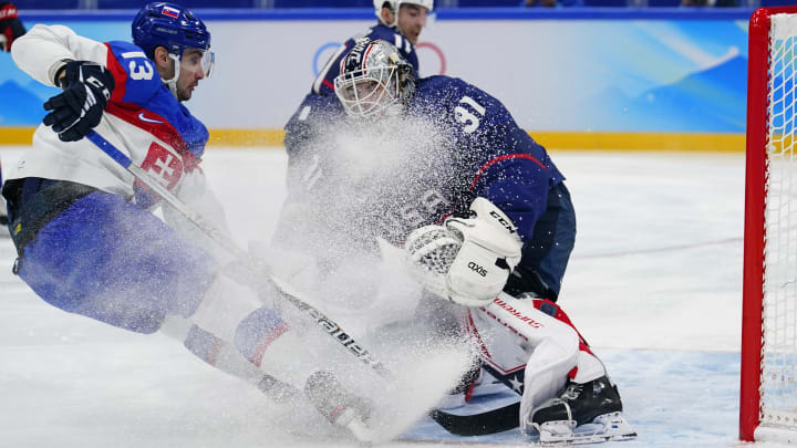 Slovakia Eliminates U.S. Men’s Hockey in Olympic Quarterfinal Shootout