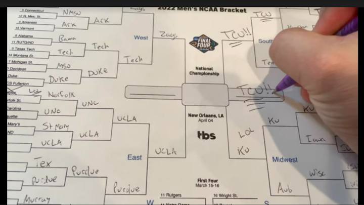 TCU Fans on March Madness Selection Sunday TCU Fans on March Madness Selection Sunday