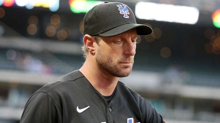 Mets SP Max Scherzer Has Oblique Strain, Out at Least Six Weeks