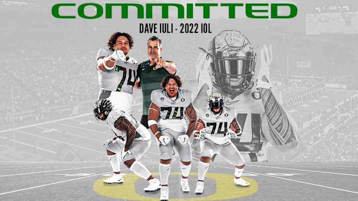 Dave Iuli Commits to Oregon