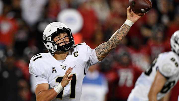 UCF Star QB Dillon Gabriel Suffers Potential Major Shoulder Injury in Loss to Louisville