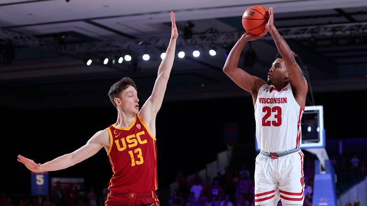 Wisconsin basketball outduels USC 64-59 in the Battle 4 Atlantis Wisconsin basketball outduels USC 64-59 in the Battle 4 Atlantis