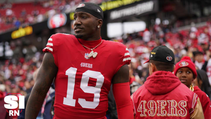 Deebo Samuel Made Fiery Plea to GM John Lynch During Halftime of NFC Title Game