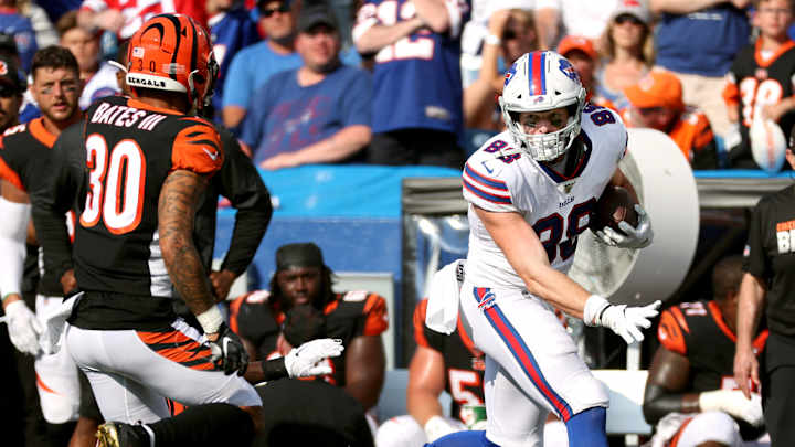 Bills TE Dawson Knox Channeling 'Vivid Dream' vs. Bengals? Bills TE Dawson Knox Channeling 'Vivid Dream' vs. Bengals?