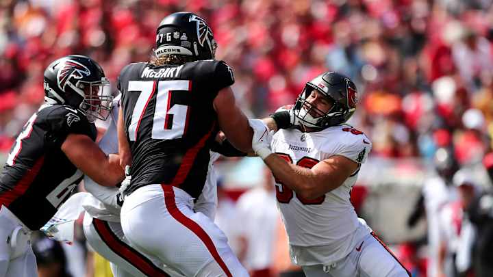 Franchise Tag Window Opens; Will Falcons Re-Sign Kaleb McGary?