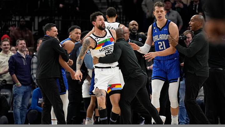 Five Players Ejected As Magic and Timberwolves Trade Punches