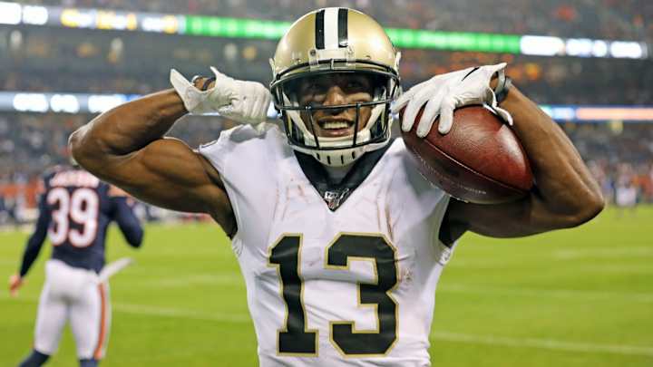 Saints’ Michael Thomas Appears to Be Very Excited for Derek Carr Saints’ Michael Thomas Appears to Be Very Excited for Derek Carr