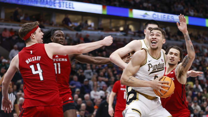 Purdue Advances to Big Ten Tournament Semifinal With 70-65 Win Over Rutgers
