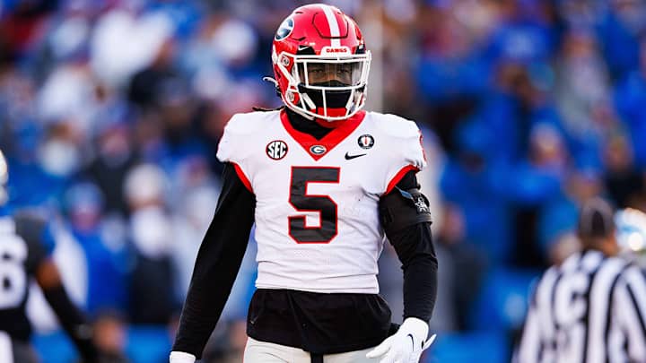 Eagles Pick Kelee Ringo, Their Fifth Georgia Defender in Last Two Drafts