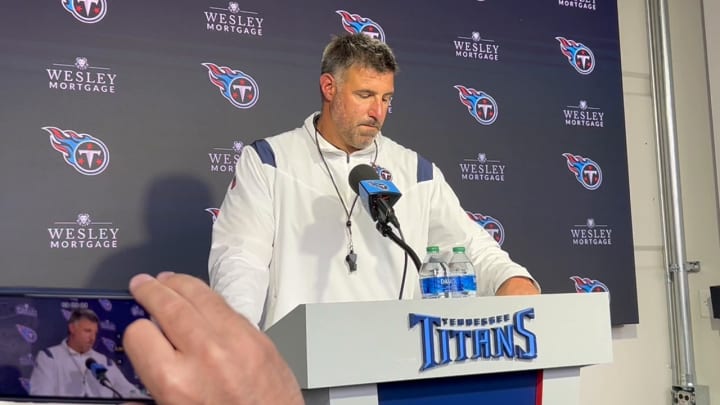 VIDEO: Here's What Titans Coach Mike Vrabel Said After Wednesday's Minicamp Practice VIDEO: Here's What Titans Coach Mike Vrabel Said After Wednesday's Minicamp Practice