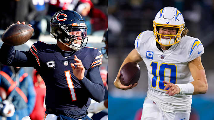 Fantasy Football Rankings: Justin Fields vs. Justin Herbert Fantasy Football Rankings: Justin Fields vs. Justin Herbert
